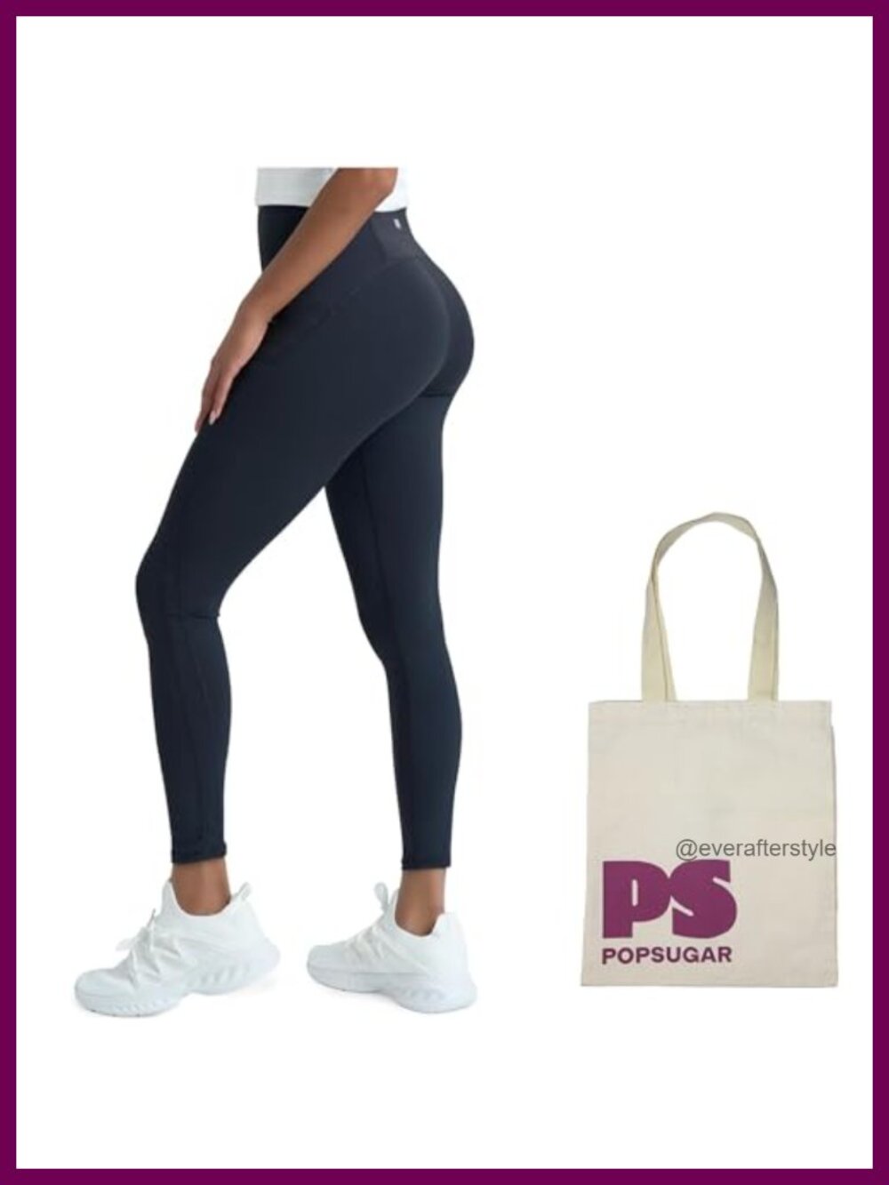 Ultra High Waisted Yoga Leggings with Pocket, Gym Workout Pants